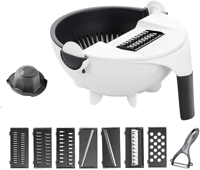 Vegetable Cutter with Drain Basket