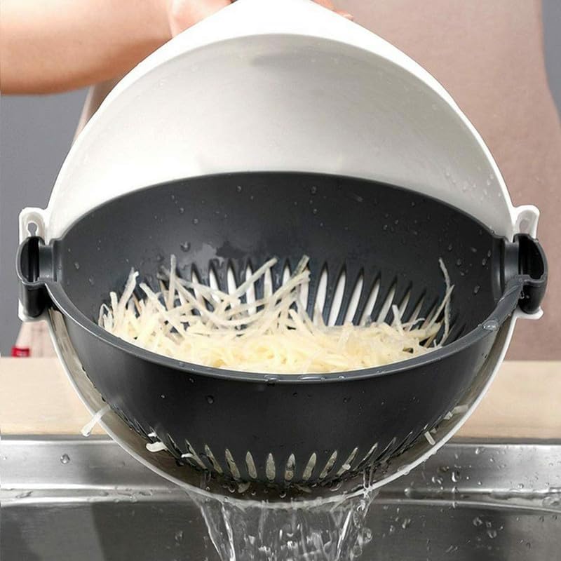 Vegetable Cutter with Drain Basket