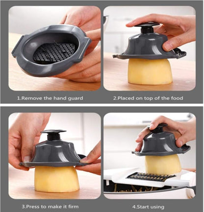 Vegetable Cutter with Drain Basket